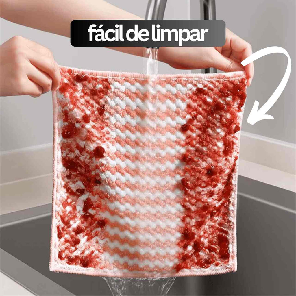 (Compre 5 Leve 10) Panos Mágicos® - Limpeza Premium Chef Atoalhado - Brinde Esquenta Black 🔥