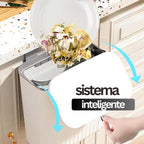 Lixeira Mágica® 10 Litros Pendurável + Adesivos e Ganchos de Brinde 🎁