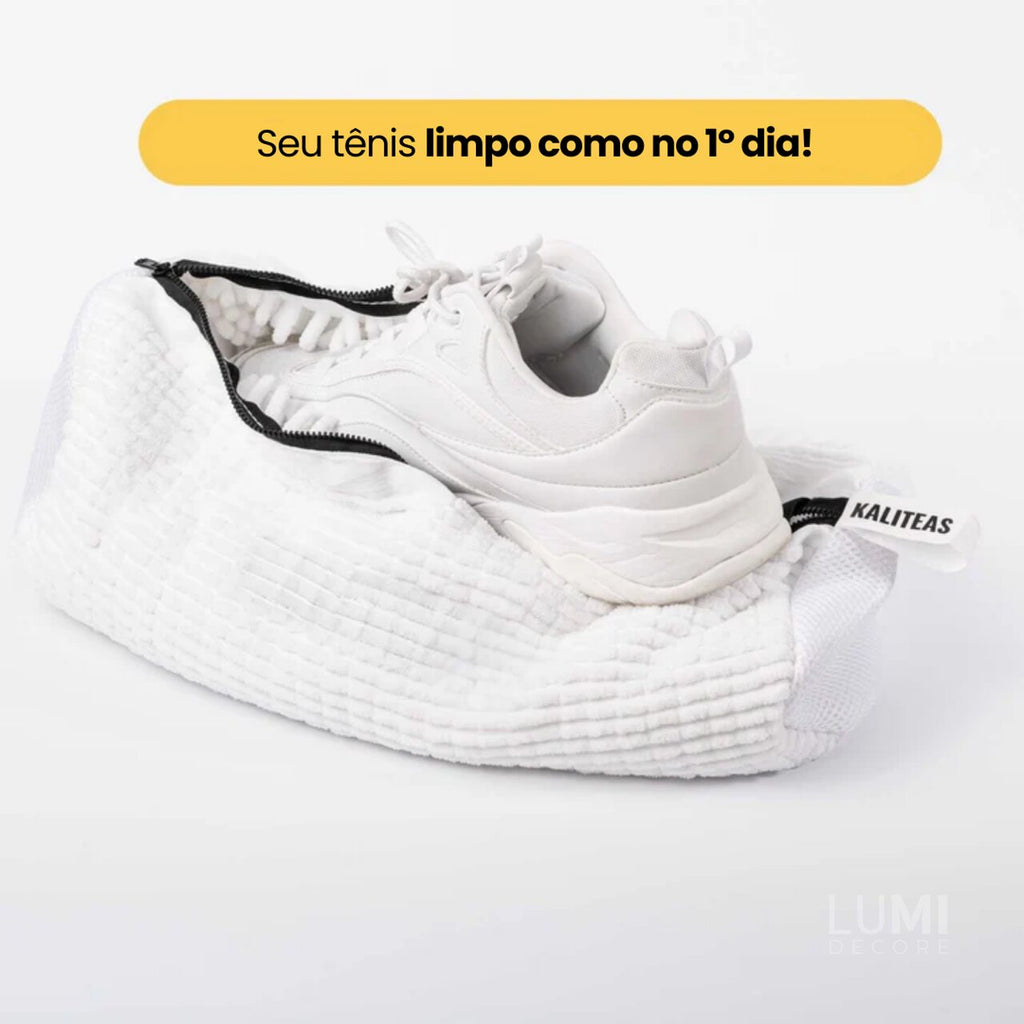 ZABAG® - Bolsa Lava Tênis e Calçados Sem Esforço + Lenços Grátis - Esquenta Black 🔥