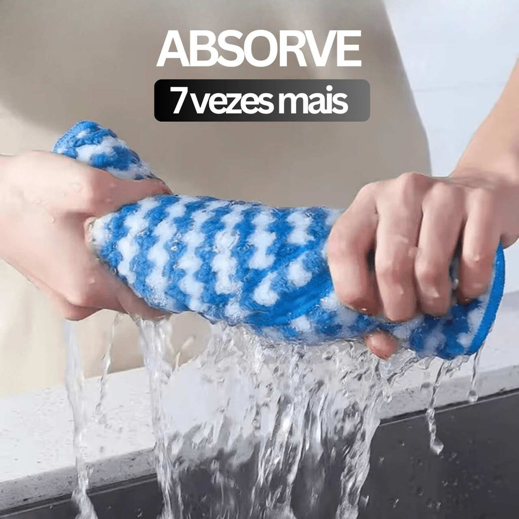 (Compre 5 Leve 10) Panos Mágicos® - Limpeza Premium Chef Atoalhado - Brinde Esquenta Black 🔥