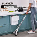 Lixeira Mágica® 10 Litros Pendurável + Adesivos e Ganchos de Brinde 🎁