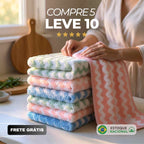 (Compre 5 Leve 10) Panos Mágicos® - Limpeza Premium Chef Atoalhado - Brinde Exclusivo