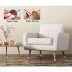 (Kit com 16 unidades) Protetores de Silicone Flexíveis para Pés de Móveis  - Antirruído, Antiderrapante e Proteção para Pisos