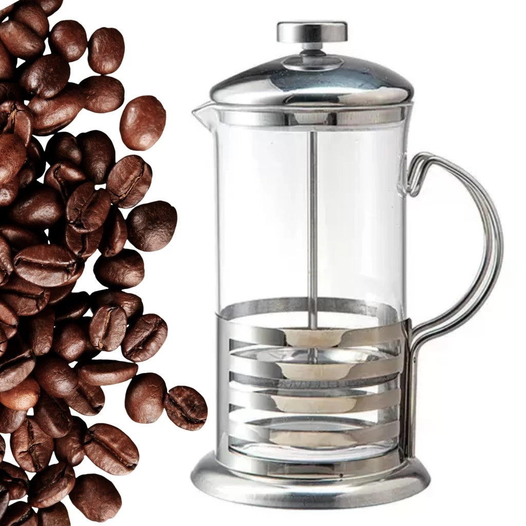 Cafeteira Prensa Francesa: Sabor Intenso e Praticidade em Cada Xícara 600ML