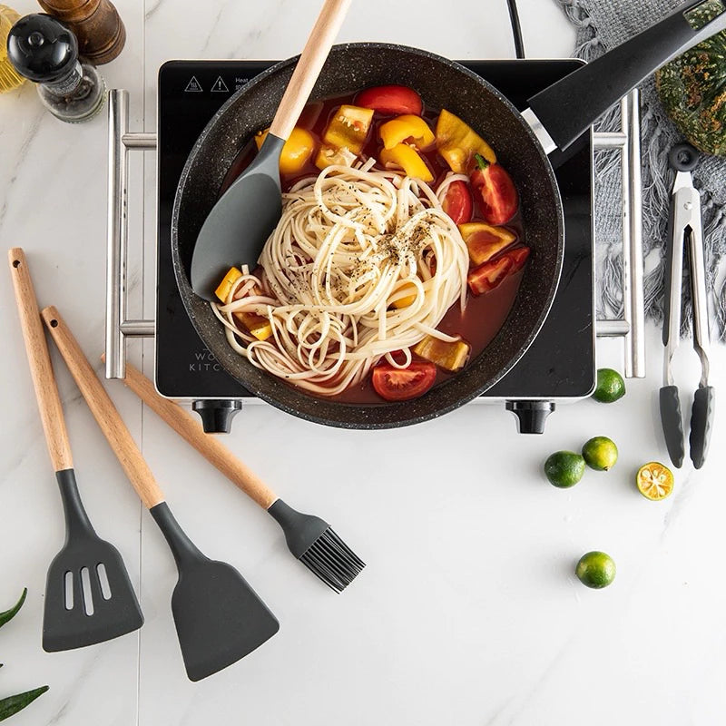 Kit 12  Peças para Cozinha em Silicone – Praticidade, Beleza e Durabilidade para sua Cozinha