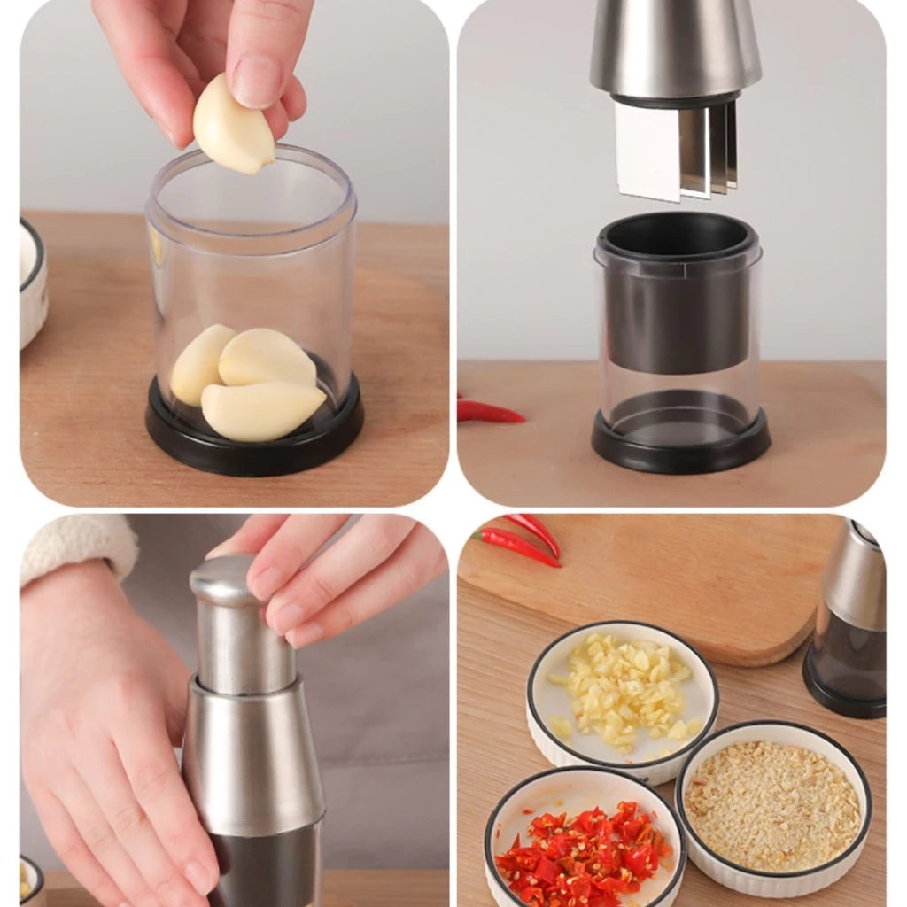 Picador de Aço Inoxidável Premium - Agilidade e Corte Perfeito