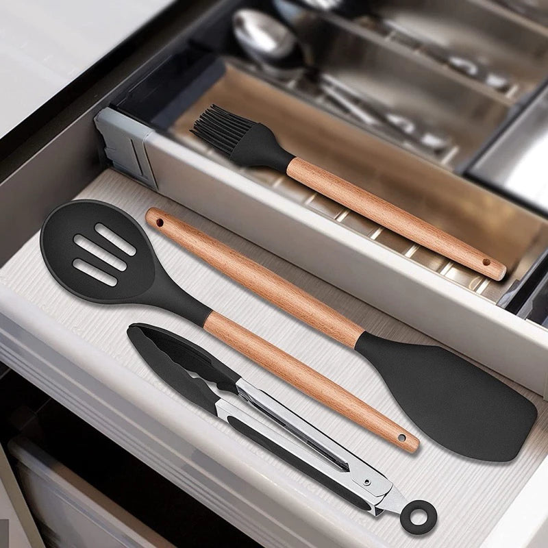 Kit 12  Peças para Cozinha em Silicone – Praticidade, Beleza e Durabilidade para sua Cozinha
