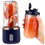 Liquidificador Pessoal Portátil com Lâminas de Aço Inoxidável – Sua Bebida Saudável a Qualquer Hora!