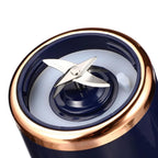 Liquidificador Pessoal Portátil com Lâminas de Aço Inoxidável – Sua Bebida Saudável a Qualquer Hora!