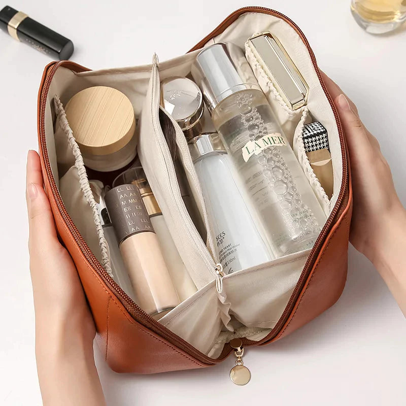 GlamBag - Nécessaire de Couro - COMPRE 1 E LEVE 2.