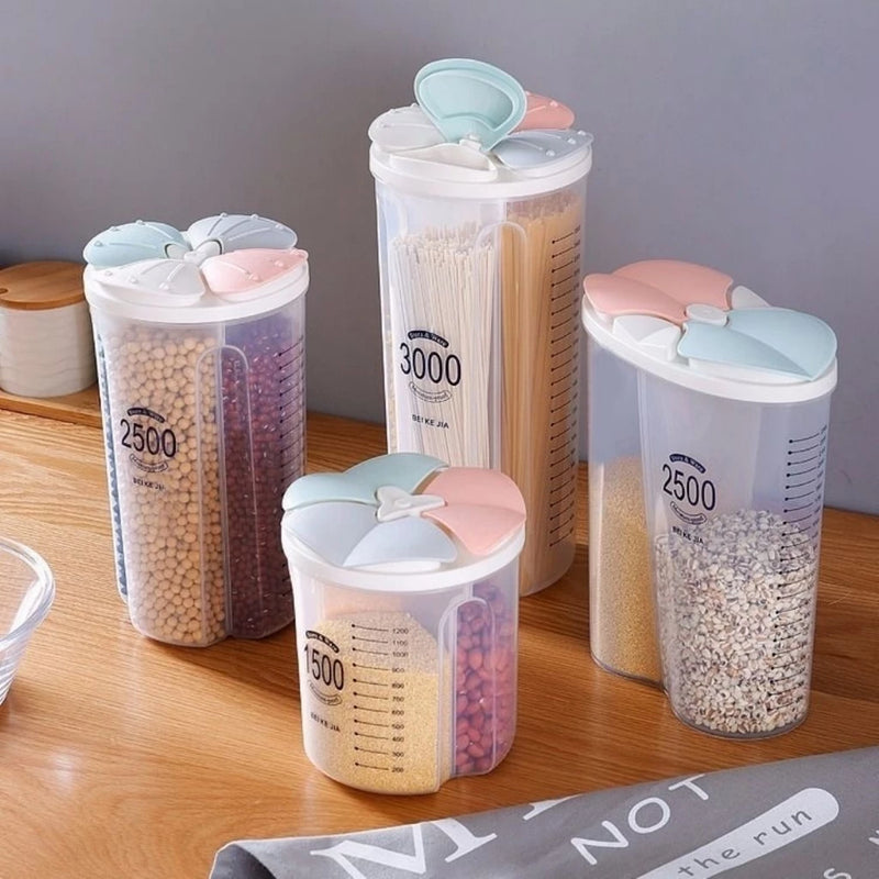 Pote Multiuso com Divisórias Personalizáveis – Organização e Praticidade na Sua Cozinha 2500 ML