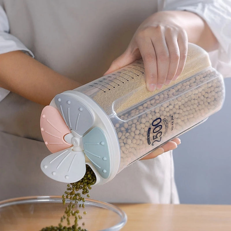 Pote Multiuso com Divisórias Personalizáveis – Organização e Praticidade na Sua Cozinha 2500 ML