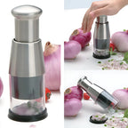 Picador de Aço Inoxidável Premium - Agilidade e Corte Perfeito