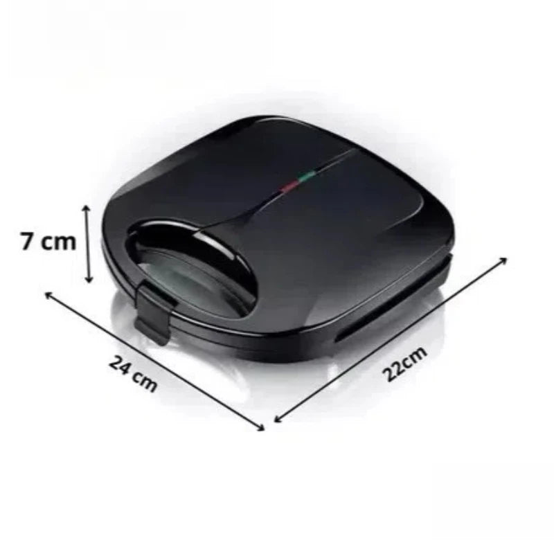 Crepeira Elétrica Multifuncional – Faça até 6 Lanches ao Mesmo Tempo com Praticidade e Segurança