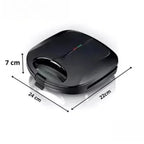 Crepeira Elétrica Multifuncional – Faça até 6 Lanches ao Mesmo Tempo com Praticidade e Segurança