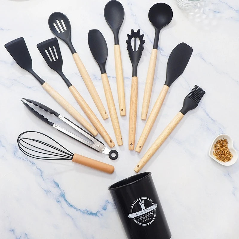 Kit 12  Peças para Cozinha em Silicone – Praticidade, Beleza e Durabilidade para sua Cozinha