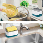 Dispenser de Detergente 2 em 1 – Praticidade, Economia e Organização na Sua Cozinha