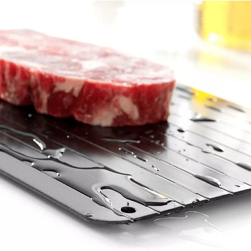 Tábua de Descongelamento Rápido e Prática - Ideal para Carnes, Frutos do Mar e Muito Mais!