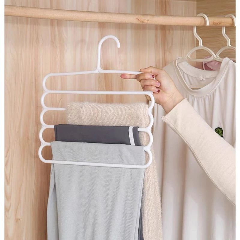 Cabide Multifuncional  – 5 Camadas | Praticidade e Organização em um Só Produto (COMPRE 3 E LEVE5)