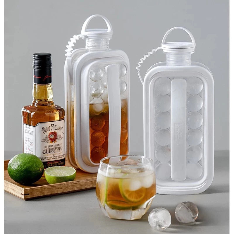 Garrafa Gelo Flex 2 em 1