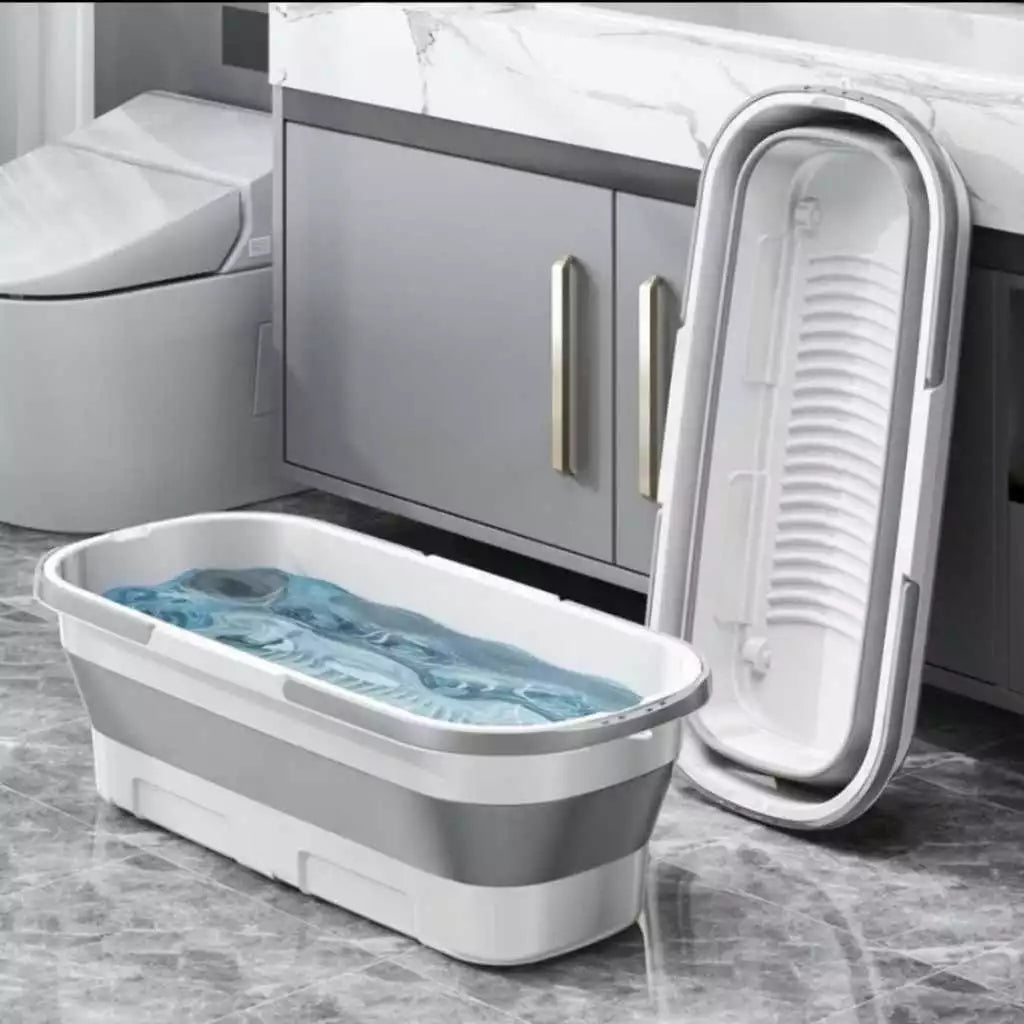 Balde Flex Retrátil - Compacto, Prático e Ideal para Economia de Espaço