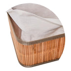 Cesta Organizadora de Bambu Natural – Elegância e Praticidade para o Seu Lar - KIT COM 3 UNIDADES