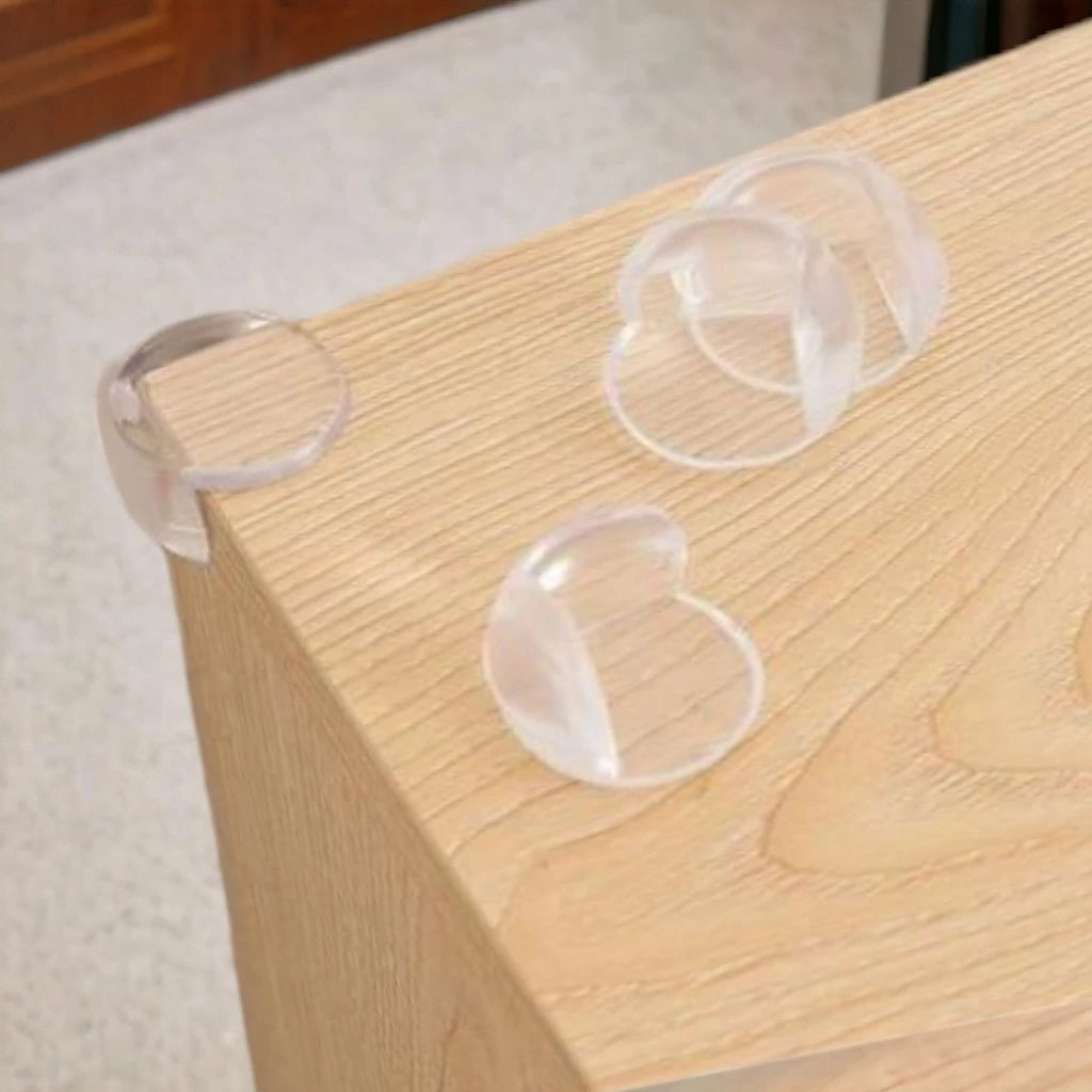 (Kit com 20 unidades) Protetor de Quina de Segurança – Protege, Previne Lesões e Mantém Seus Móveis Bonitos