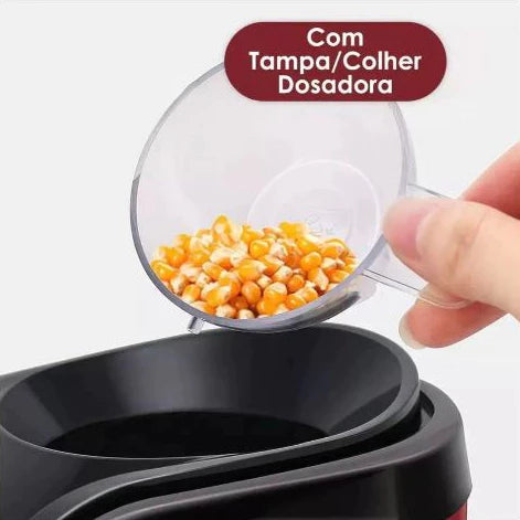 Pipoqueira Elétrica: Pipoca Crocante e Saudável a Qualquer Hora!