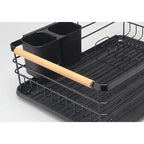 Rack de Secagem de Louças – Aço Reforçado com Porta-Talheres