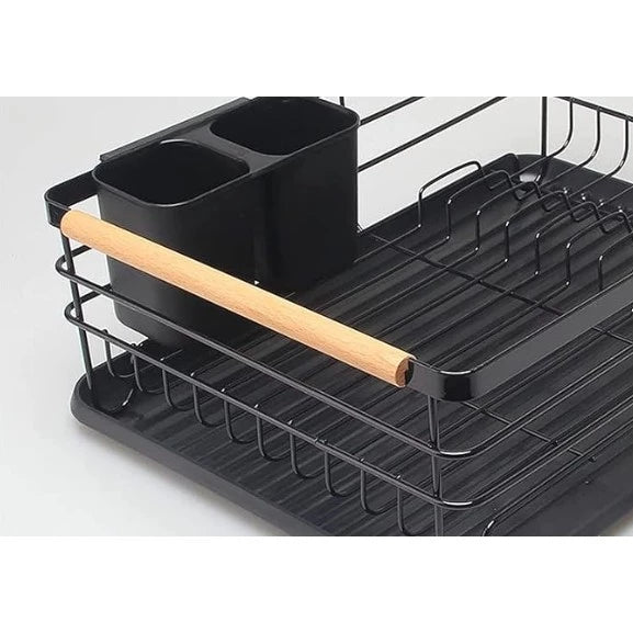Rack de Secagem de Louças – Aço Reforçado com Porta-Talheres