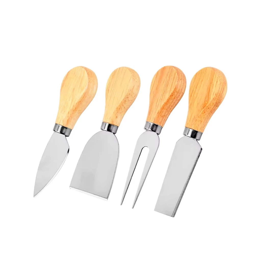 Conjunto de Utensílios para Vinho e Queijo – Sofisticação e Praticidade para Seus Momentos Especiais