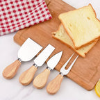 Conjunto de Utensílios para Vinho e Queijo – Sofisticação e Praticidade para Seus Momentos Especiais