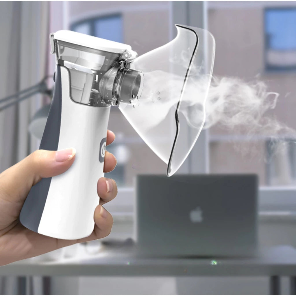 Inalador Nebulizador Portátil Ultra Silencioso – Ideal para Crianças e Adultos