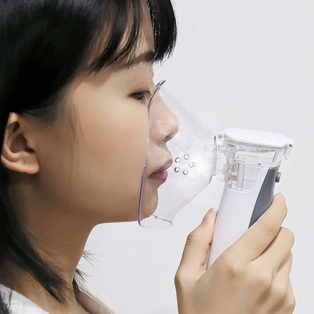 Inalador Nebulizador Portátil Ultra Silencioso – Ideal para Crianças e Adultos