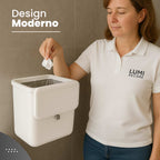 Lixeira Mágica® 10 Litros Pendurável + Adesivos e Ganchos de Brinde 🎁