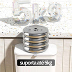 Lixeira Mágica® 10 Litros Pendurável + Adesivos e Ganchos de Brinde 🎁