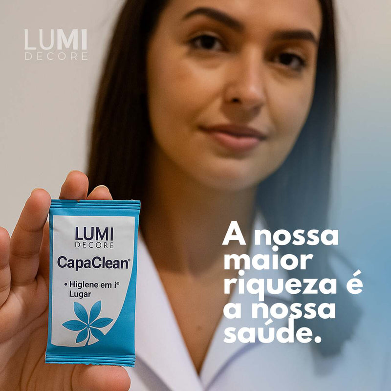 CapaClean® – 50 Capas Protetoras para Assento Sanitário + Brinde Exclusivo - Higiene em 1º Lugar 🏆