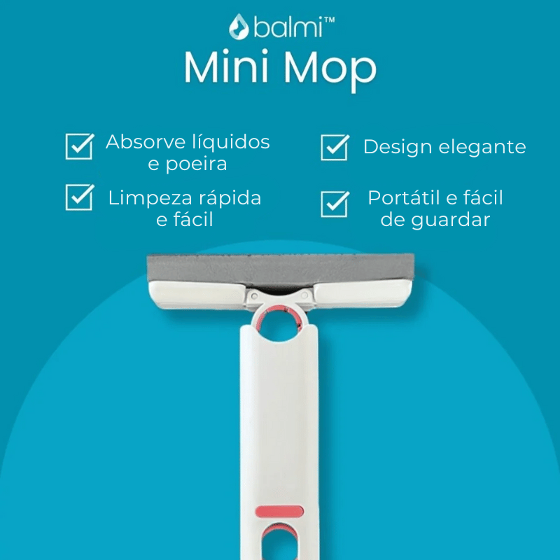 Balmi™ Mini Rodo Mágico - Portátil Auto Limpeza Express Limpa Tudo - Compre 1 Leve 2