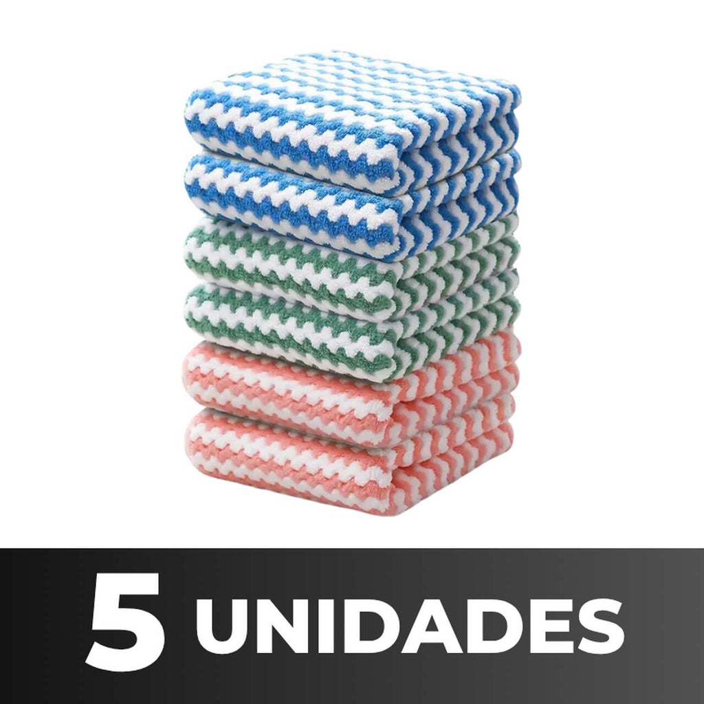 (Compre 5 Leve 10) Panos Mágicos® - Limpeza Premium Chef Atoalhado - Brinde Esquenta Black 🔥