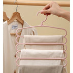 Cabide Multifuncional  – 5 Camadas | Praticidade e Organização em um Só Produto (COMPRE 3 E LEVE5)