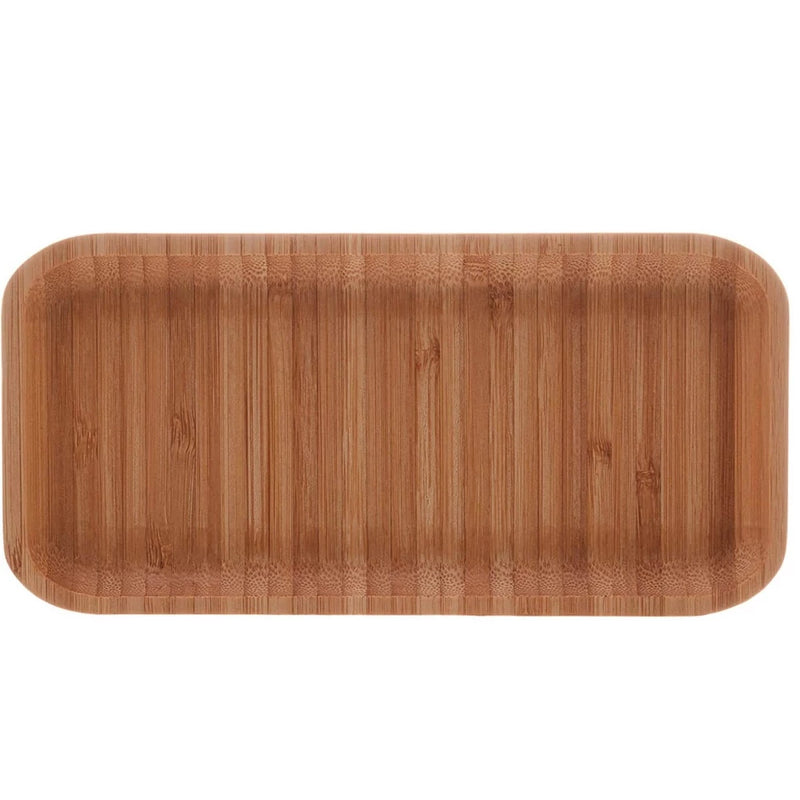 Bandejas de Bambu Retangular (KIT COM 3 UNIDADES)