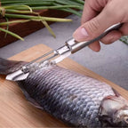 Descascador de Legumes em Aço Inoxidável – Praticidade, Durabilidade e Elegância para Sua Cozinha (KIT 3 PEÇAS)