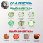 Varal Retrátil Slim 92cm com Ventosa – Organização, praticidade e design em um só produto!