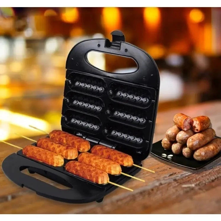 Crepeira Elétrica Multifuncional – Faça até 6 Lanches ao Mesmo Tempo com Praticidade e Segurança