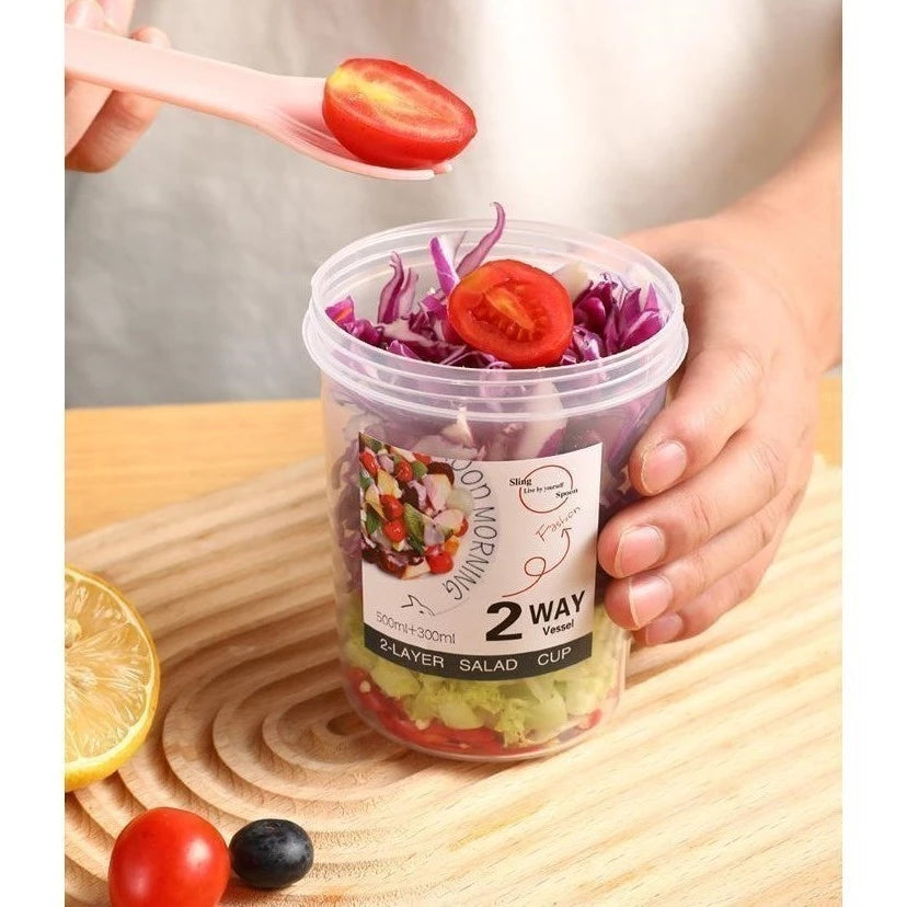 Pote com 2 Compartimentos