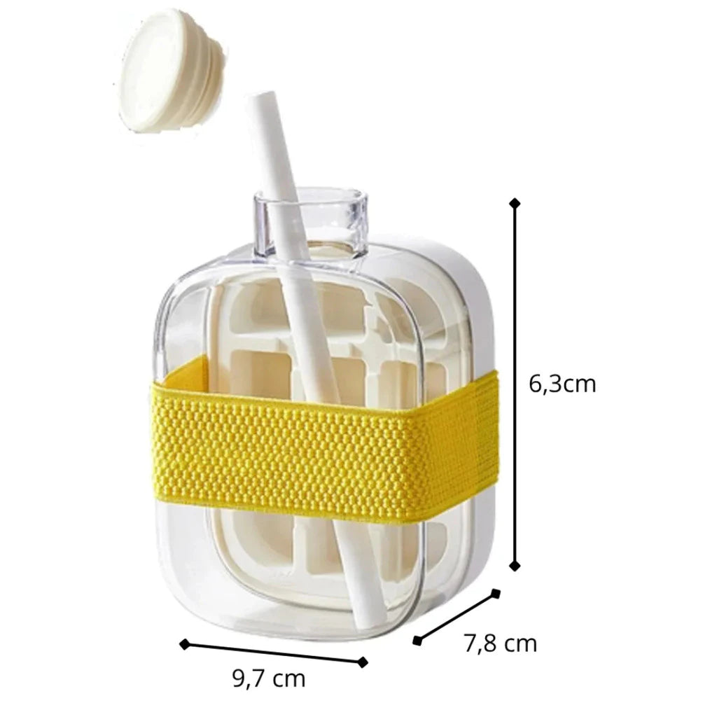 Garrafa IcePro 2 em 1 – Faça Gelo e Refresque-se Onde Estiver!