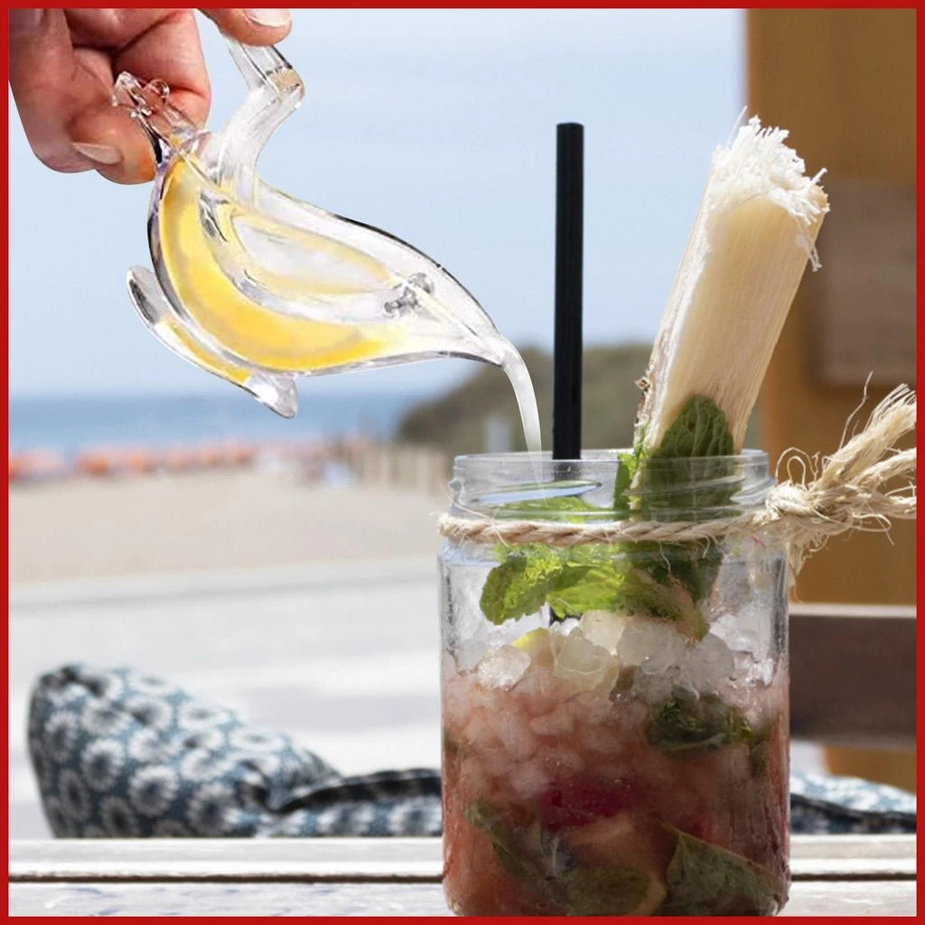 (Kit com 2 unidades) Espremedor de Limão de Acrílico – Design Elegante e Funcionalidade Superior