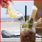 (Kit com 2 unidades) Espremedor de Limão de Acrílico – Design Elegante e Funcionalidade Superior