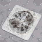 (Kit 10) Telas Protetoras Adesivas para Ralo – Filtro Antientupimento e Bloqueador de Insetos