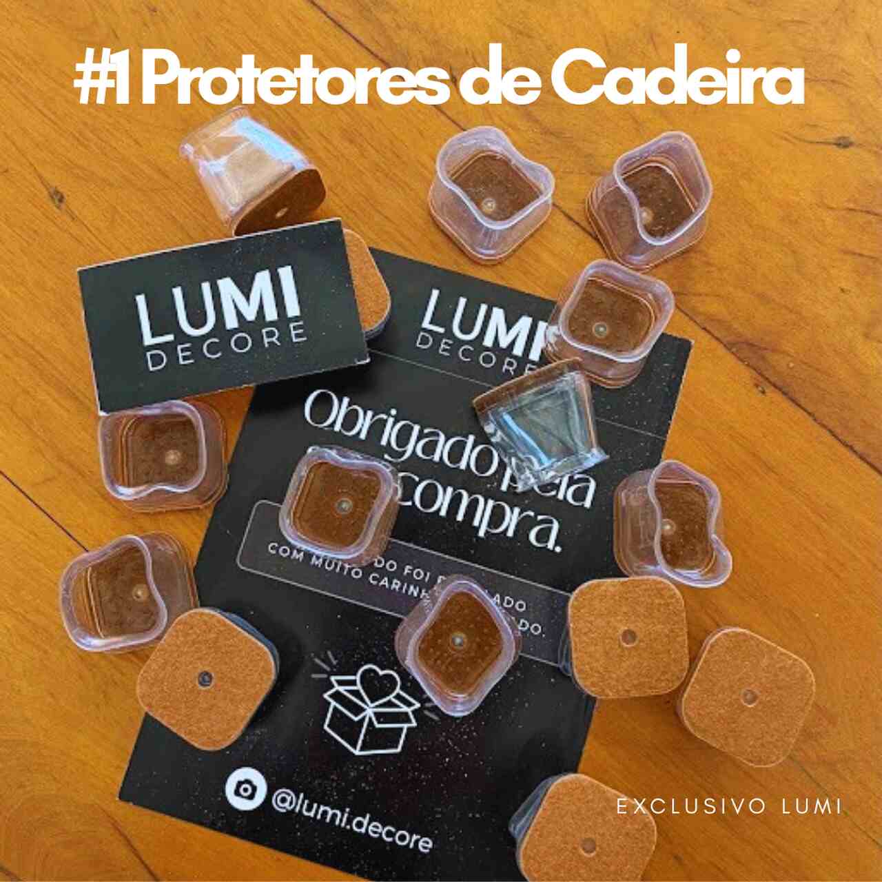 Kit 16 Protetores de Pé de Cadeira e Móveis Premium - Silicone C/ Feltro Antirruído - Brinde Exclusivo 🏆